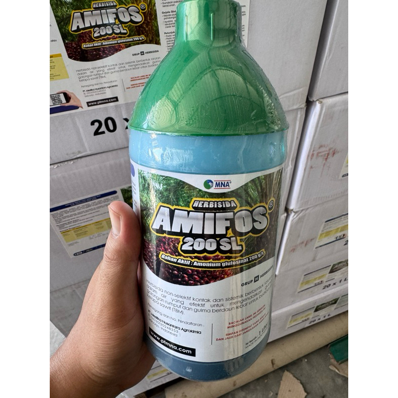 herbisida kontak sistemik pembasmi Lulangan AMIFOS 200SL 1 LITER