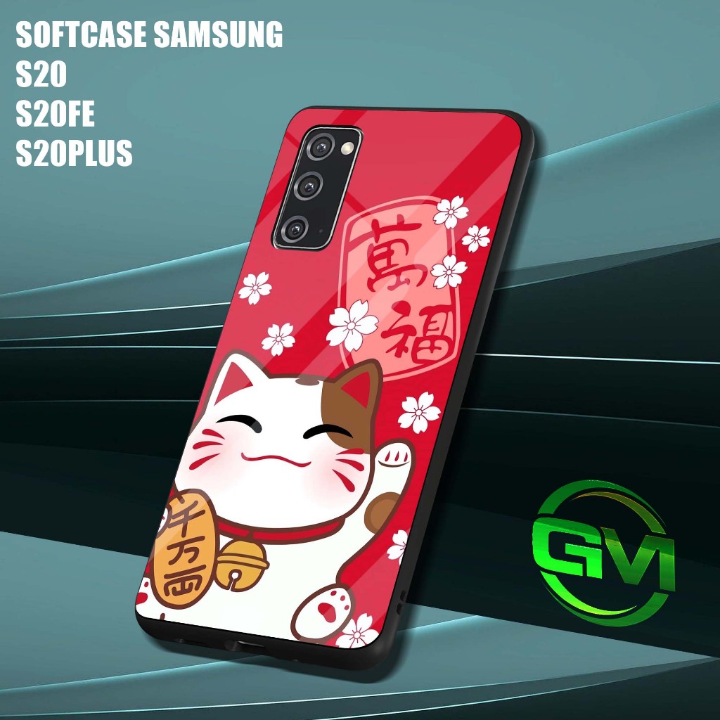GM07 Softcase Kilau Samsung S20 | S20FE | S20 PLUS | S20 FE 20+ Case Casing Kesing Mika Glossy Kaca 