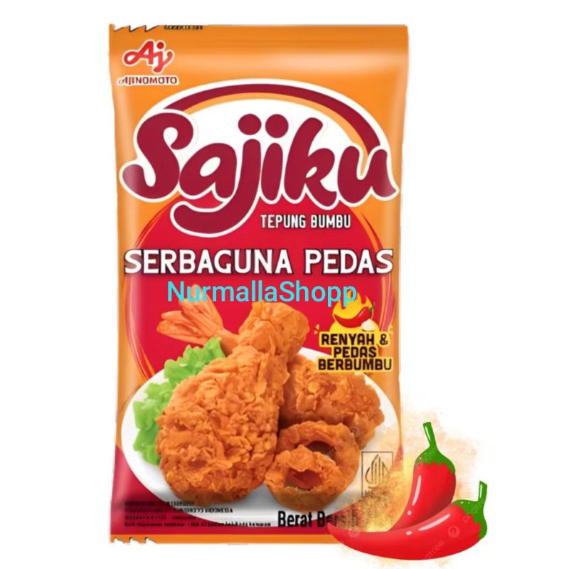 

SAJIKU TEPUNG BUMBU SERBAGUNA KEMASAN 70GR