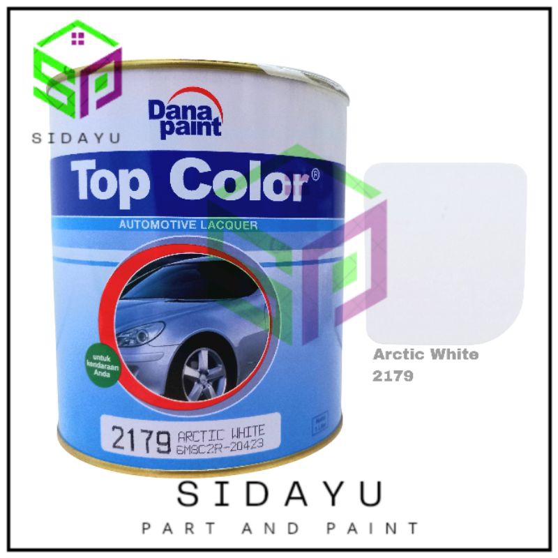 Cat NC Duco Dana Paint Top Color Arctic White 2179