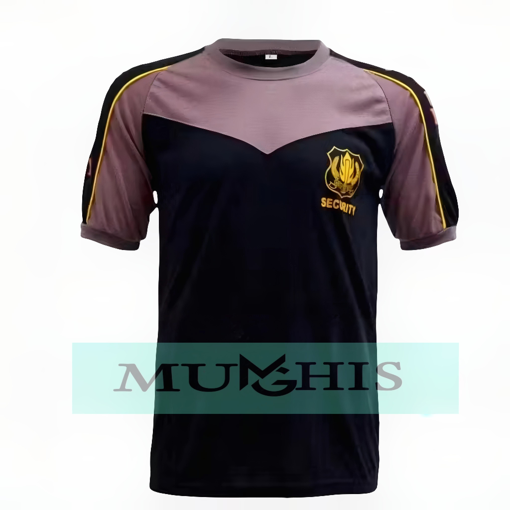 KAOS SATPAM SECURTY KOMBINASI+BAJU SATPAM|BAJU SATPAM SECURITY