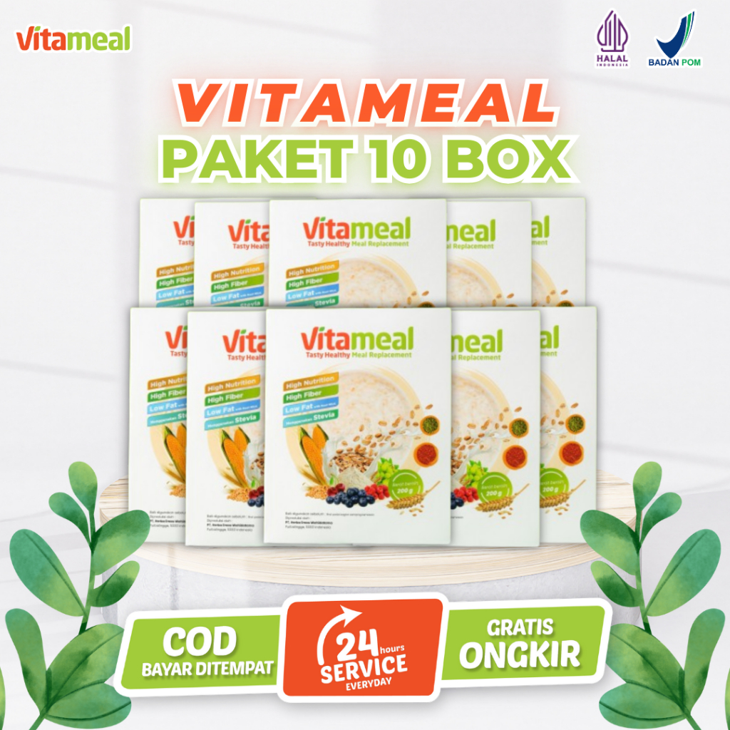 

Vitameal - Paket Reseller 10 Box