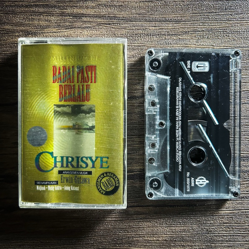 Kaset Chrisye - Badai Pasti Berlalu