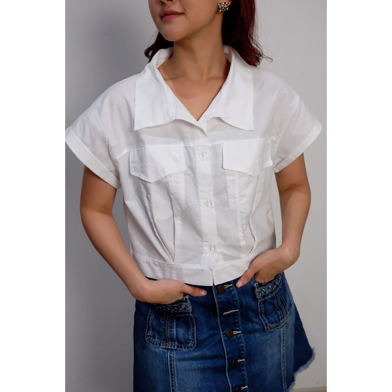 BYA - Hill Shirt - Kemeja Wanita - Blouse Wanita - Atasan Wanita - Shirt - Top Wanita - Atasan Kerja