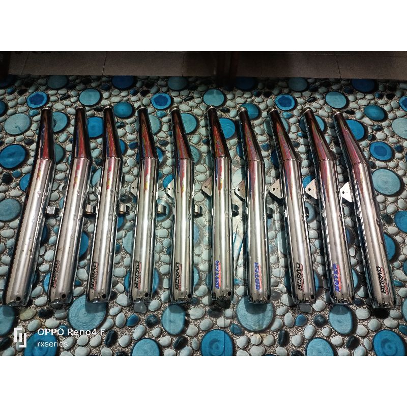 KNALPOT BOPAD BOTER BOBOKAN TEROMPET BOBOKAN PADANG RX KING ORIGINAL