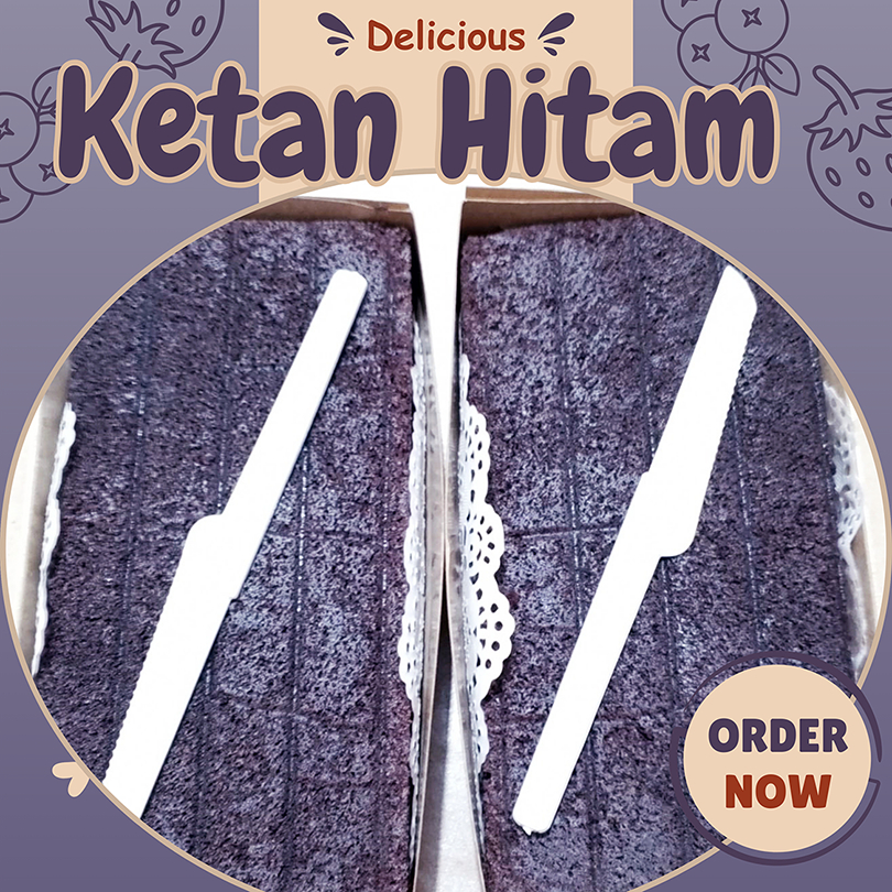 

Bolu Ketan Hitam, Lezat dan Sehat