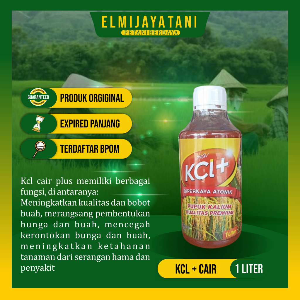 KCL PLUS CAIR 1 LITER
