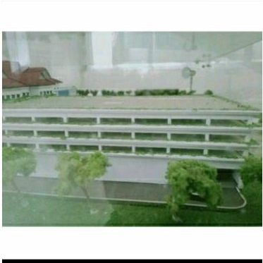 diorama hotel bangunan tua gurun tebing hotwheels skala miniatur rumah sakit lainnya