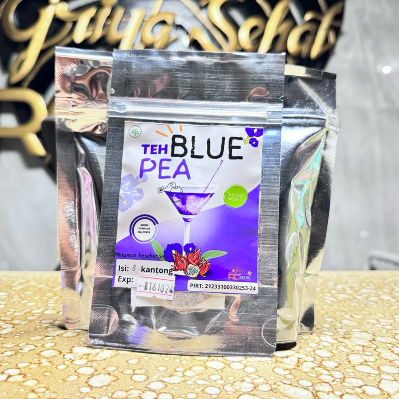 

Teh Blue Pea Minuman Kesehatan Isi: 3 Kantong PIR T