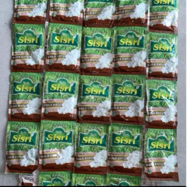 

10 sachet(1 renteng) teh sisri segar cod