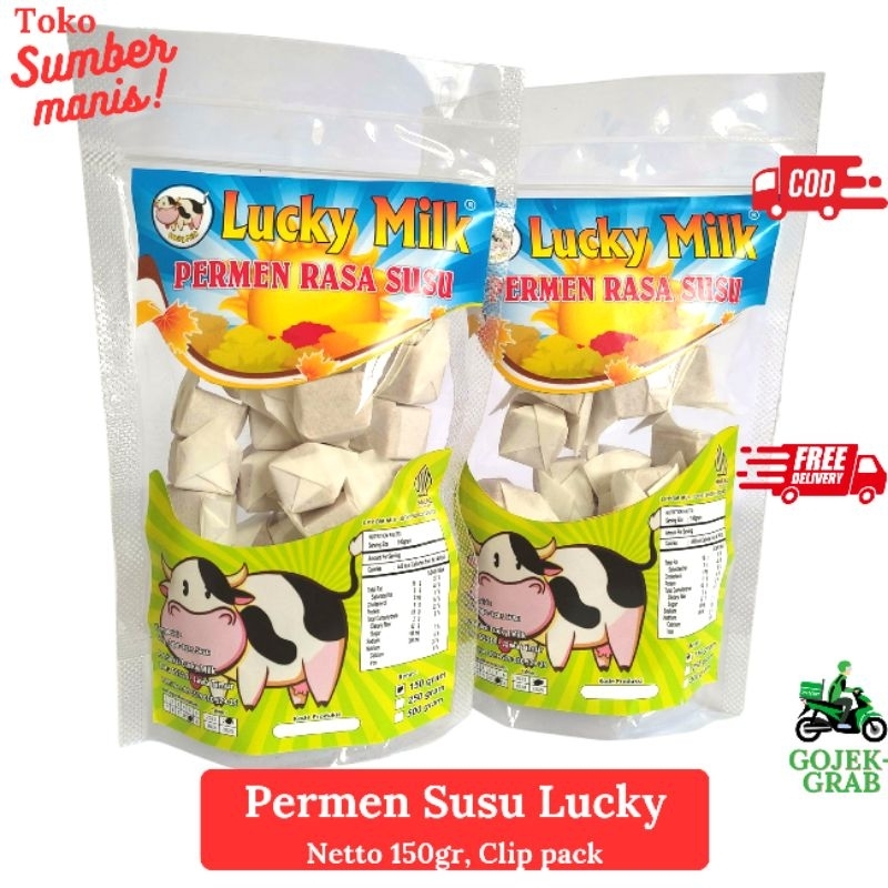 

Lucky Permen Susu 150 gr Oleh Oleh Malang Batu Pujon