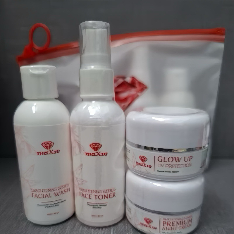 maxie glow skincare Bpom Kemasan terbaru