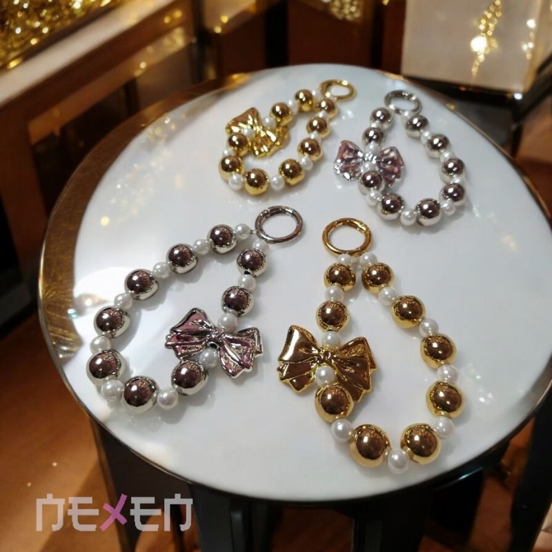 Gantungan kunci korea, gantungan kunci mutiara, gantungan kunci lucu, gantungan kunci akrilik