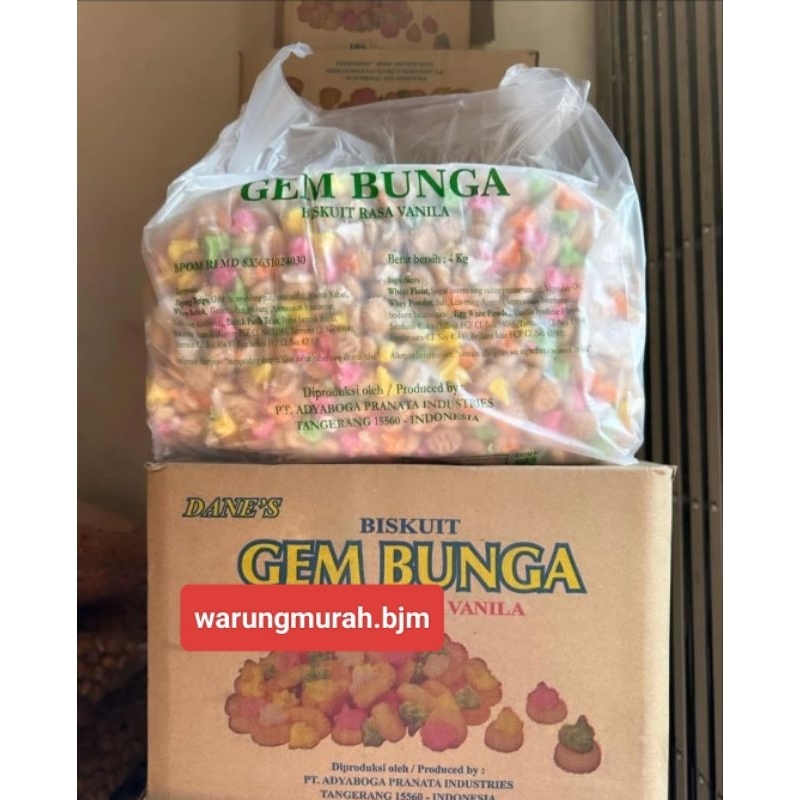 

GEM BUNGA BERAT 1kg