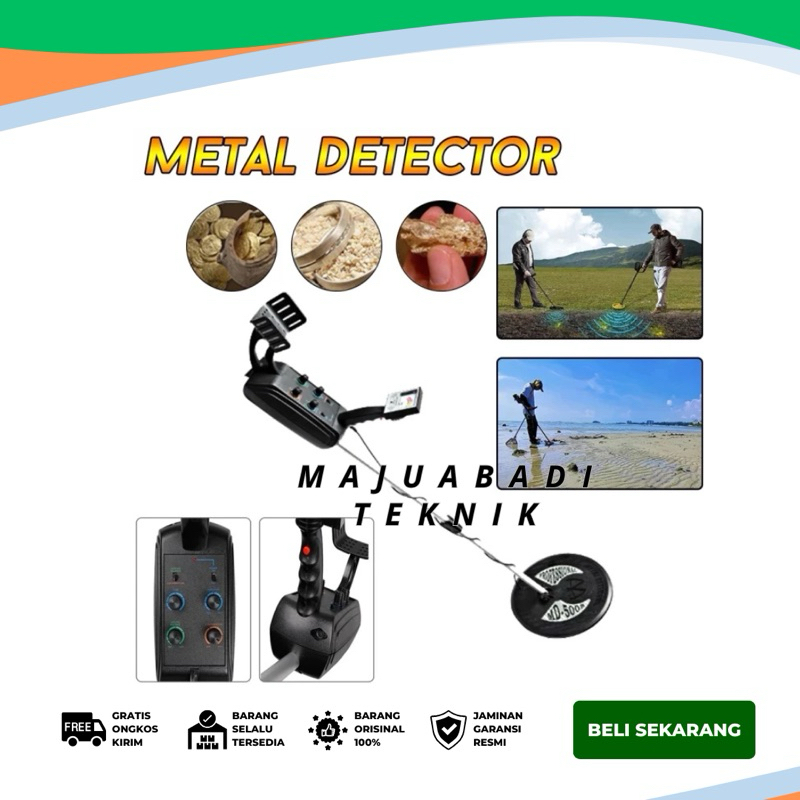 MD-5008 Metal Gold Detector Emas Detektor Logam Finder MD5008 Tester
