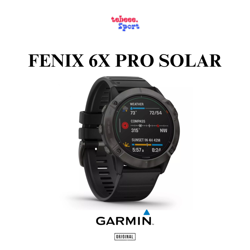 GARMIN FENIX 6X PRO SOLAR (SECOND NO BOX)