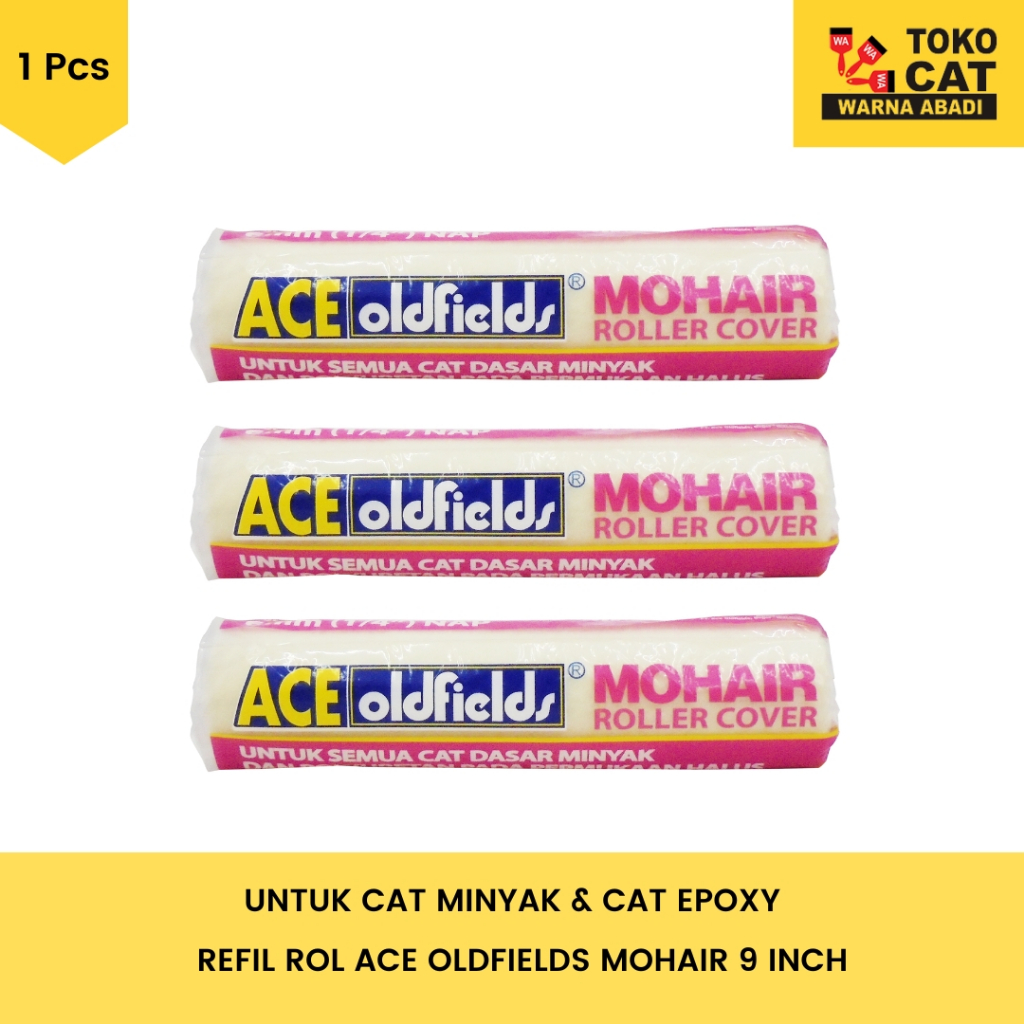 BULU-COVER ROL CAT ACE MOHAIR (TANPA GAGANG)