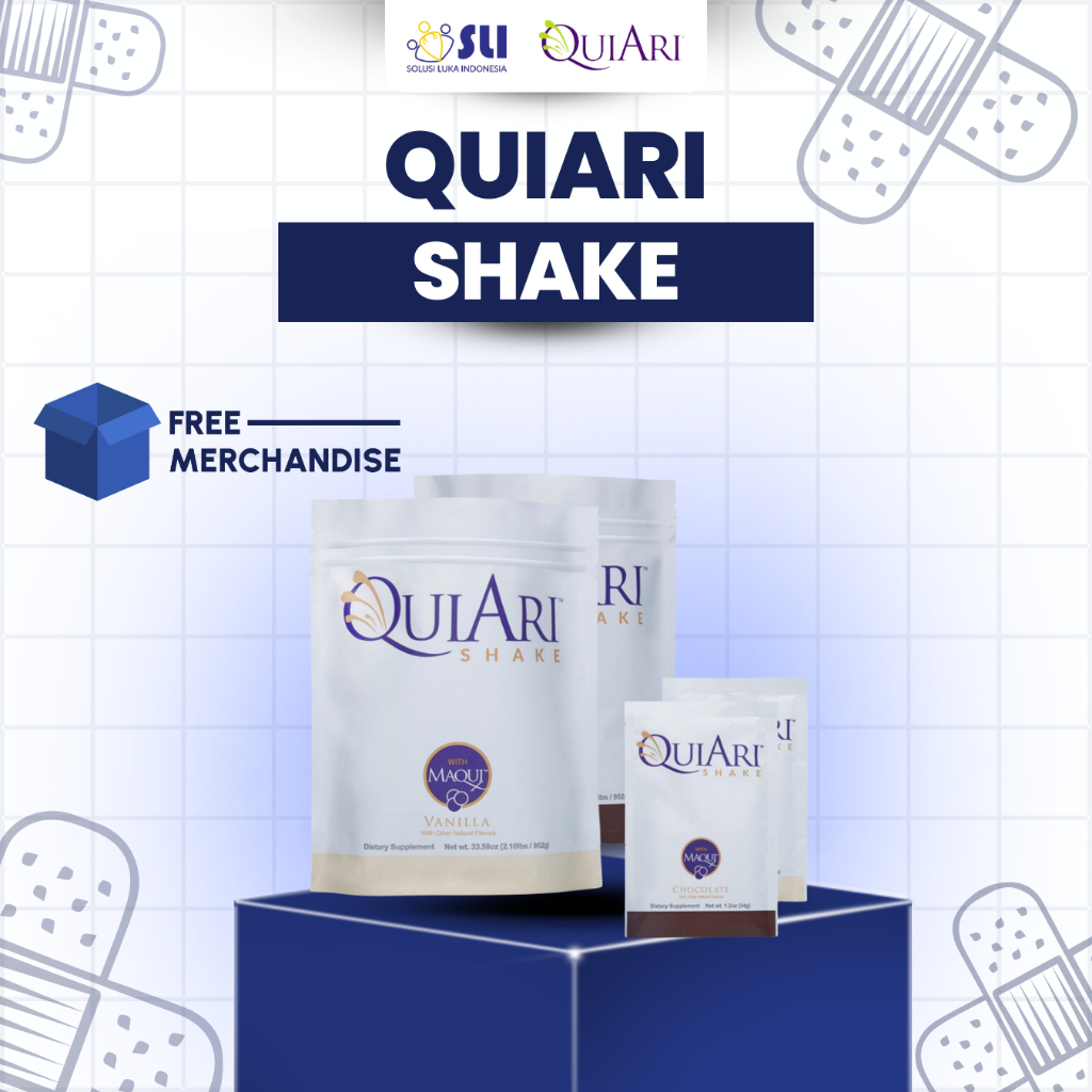 

QUIARI SHAKE VANILA COKLAT - SUPLEMEN KESEHATAN TUBUH