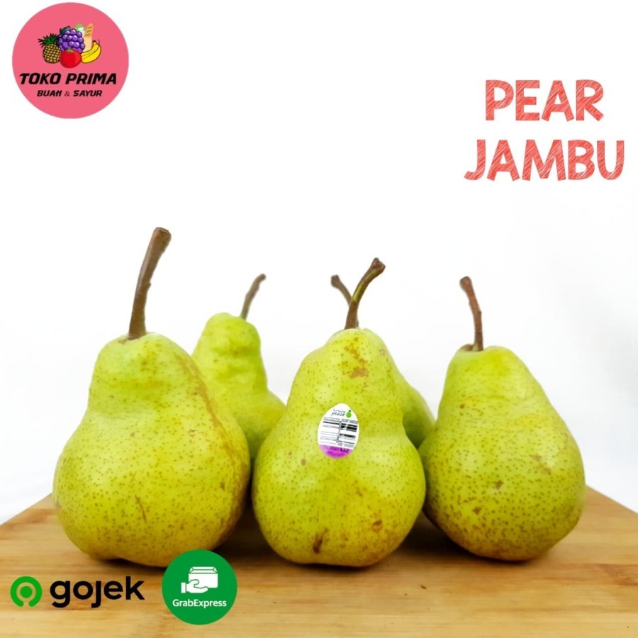

Pear Jambu Hijau /Pear Packham Per Pcs