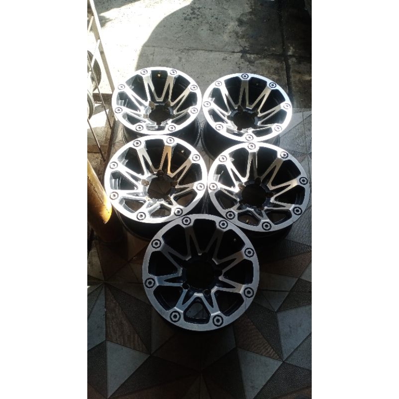 velg alloy seken Ring 15 Lebar 8 inch pcd 5 x139,7