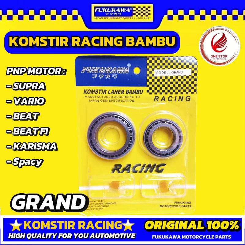 KOMSTIR RACING BAMBU GRAND FUKUKAWA ORIGINAL - COMSTIR SUPRA VARIO BEAT PNP