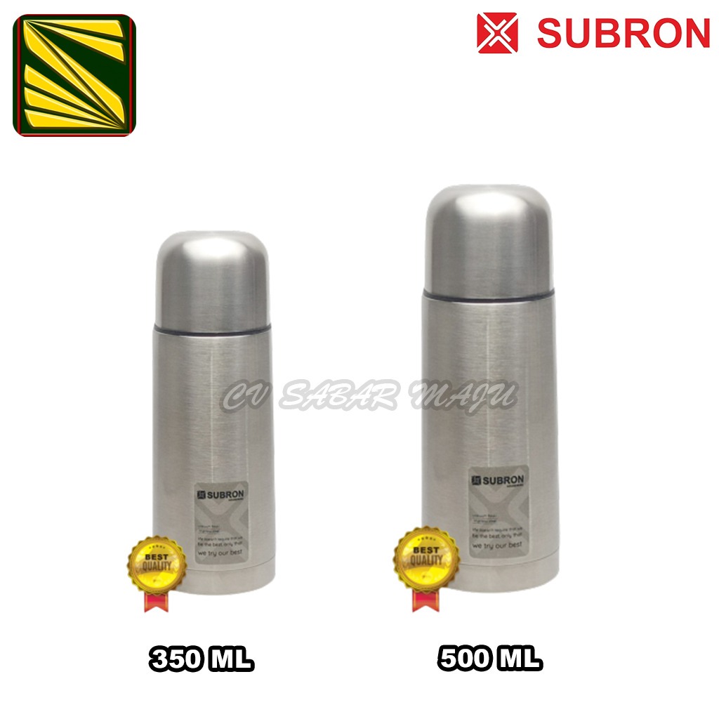 Subron Termos Air Panas, Termos Stainless Steel 350ml, 500ml