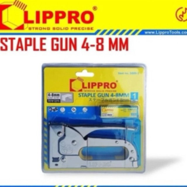 

STAPLES TANGAN LIPPRO S809-2 R23 HAND GUN TACKER STEPLER TEMBAK JOK