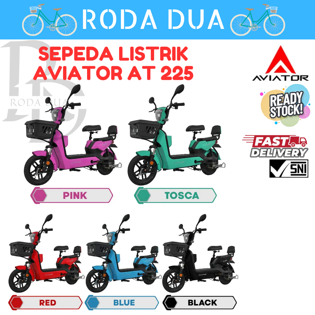 SEPEDA LISTRIK AVIATOR AT-225