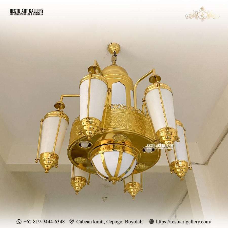 Lamp Hias Masjid | Lampu Nabawi | Lampu Gantung Masjid