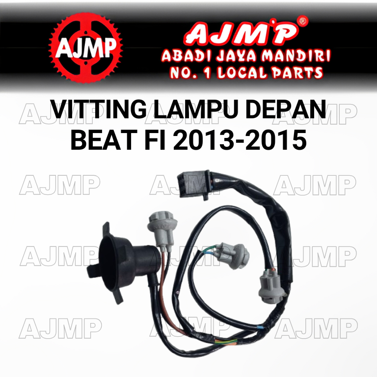 Vitting/Fitting/Soket Fiting Lampu Depan Beat FI 2013 - 2015