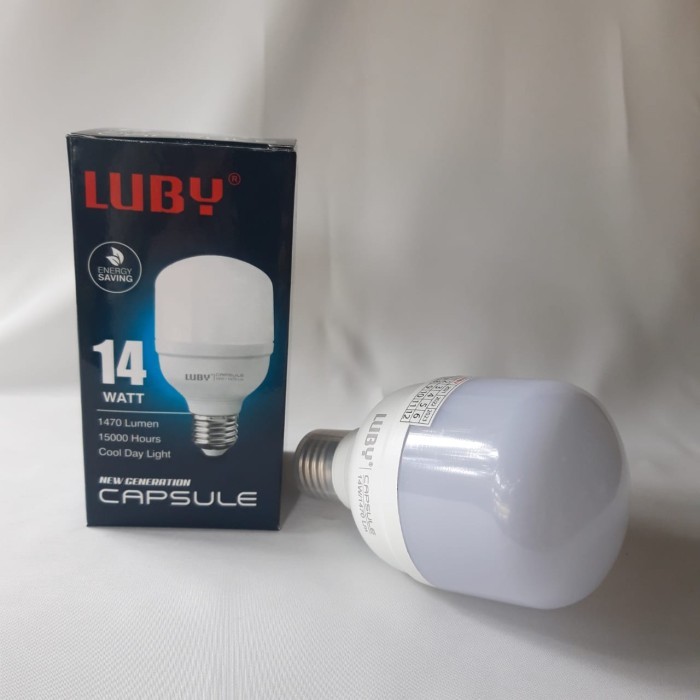 Luby Lampu Bohlam 14w LED Model Capsul - Lampu LED 14 watt
