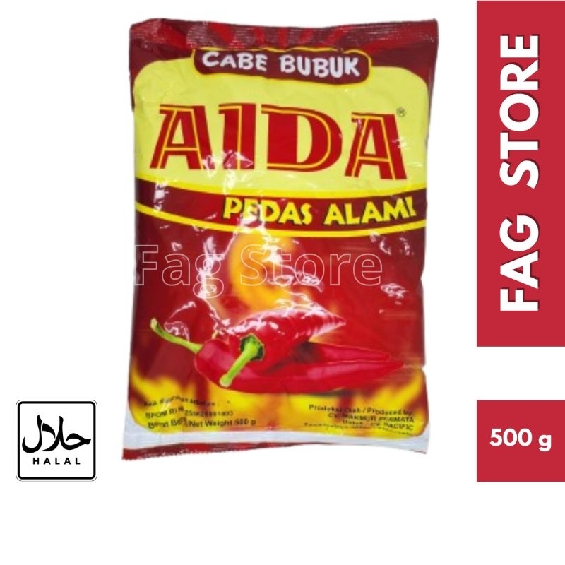 

Cabe Bubuk Aida 500gram Cabe Tabur Cabe Giling Cabe Kasar Pedas Nampol