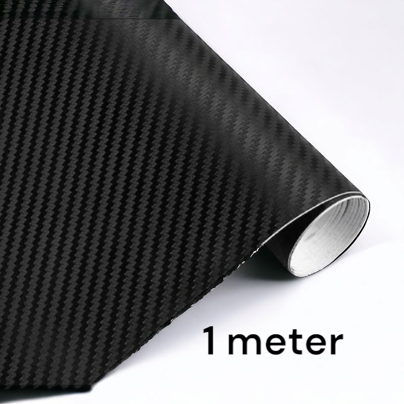 Skotlet carbon 3d, skotlet motor carbon hitam ukuran 1 meter