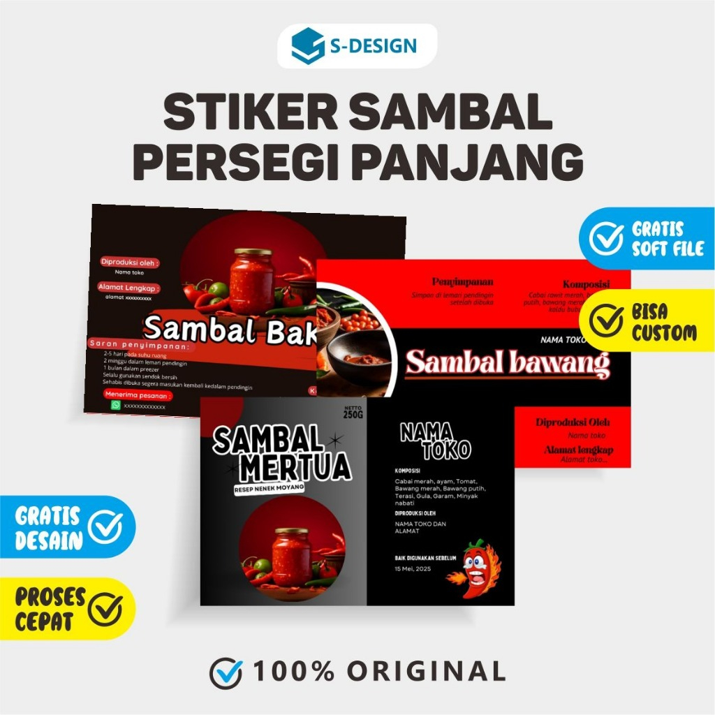 

STIKER / LABEL / SAMBAL / SAMBEL / STIKER SAMBEL / STIKER SAMBAL / STICKER SAMBAL / STICKER SAMBEL