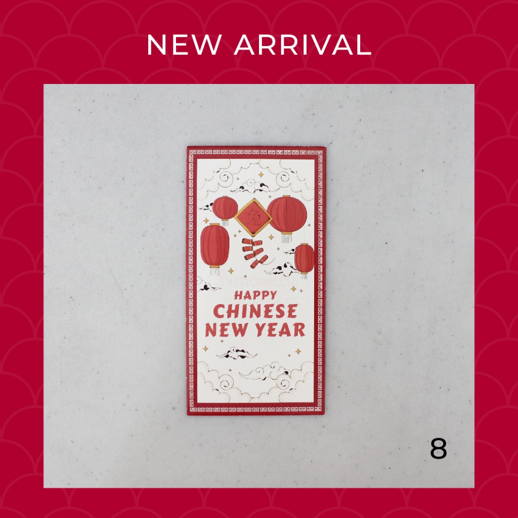 

Amplop Angpau Imlek 2025 ukuran besar - Motif 8