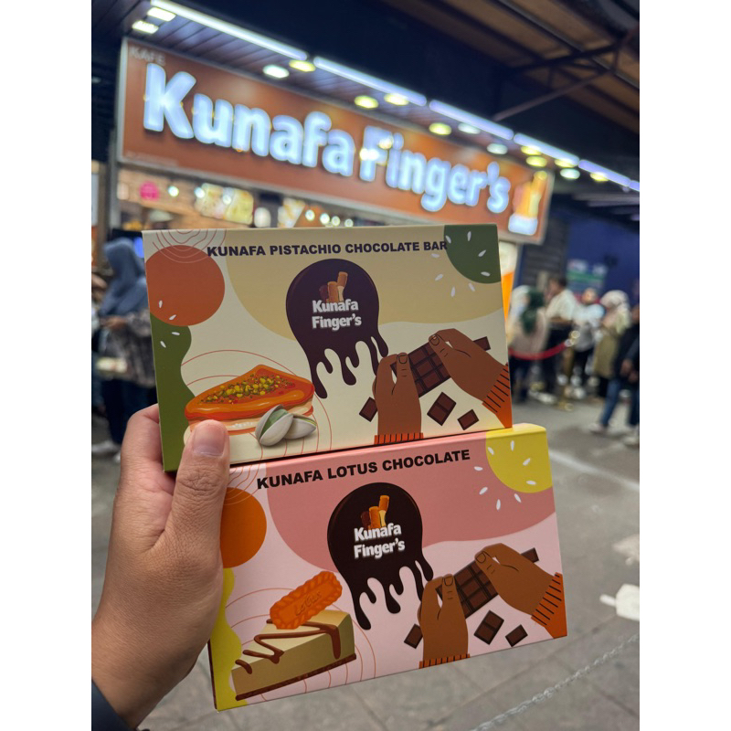 

Coklat Dubai - Kunafa Finger’s