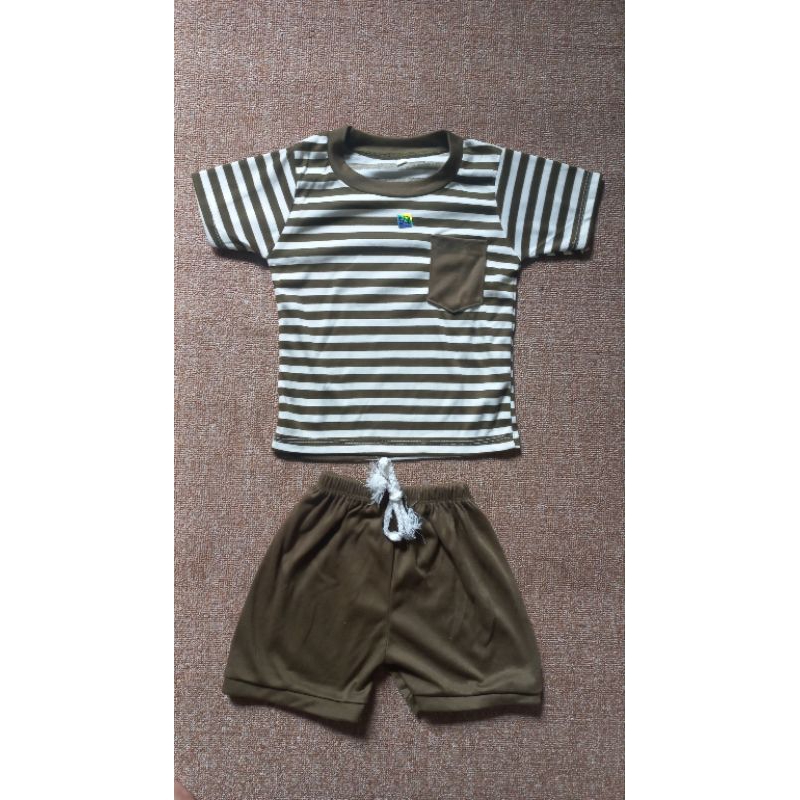 kaos strip anak army