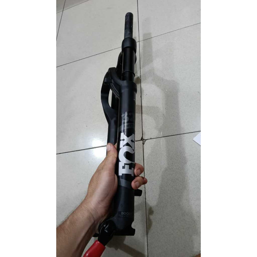 FORK SEPEDA MTB RHYTHM FOX TA BOOST 27.5 15X110 TRAVEL 100