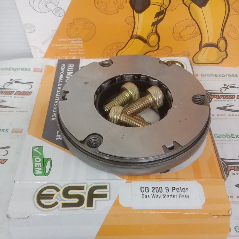 ONE WAY STATER 200 (9 PELOR) WANWAY PELOR STATER RODA 3 CG 200 (9 PELOR) VIAR,JIALING,NOZOMI APPKTM 