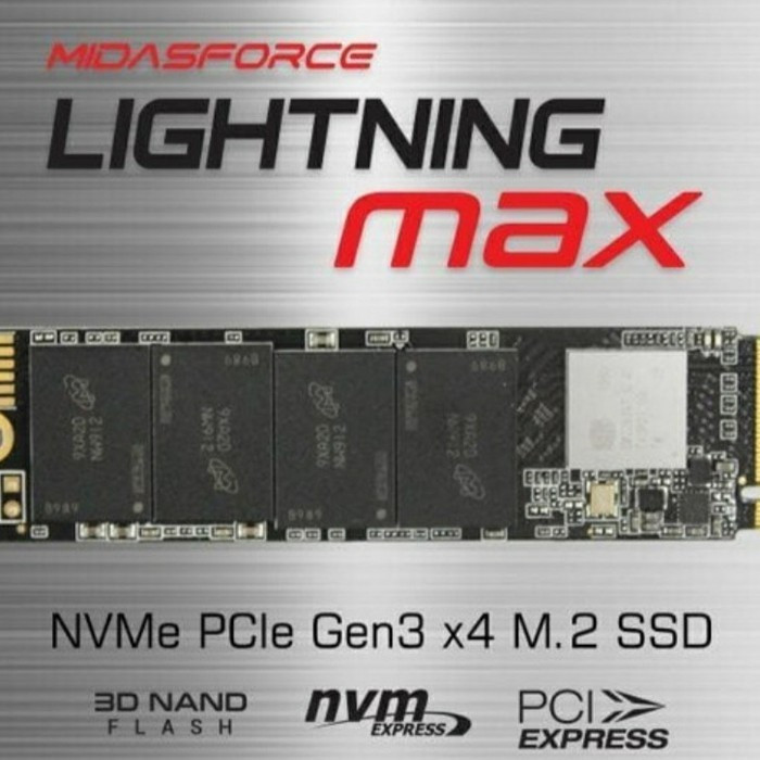 SSD m.2 NVME Midasforce 128gb 256gb 512gb 1tb - 2280
