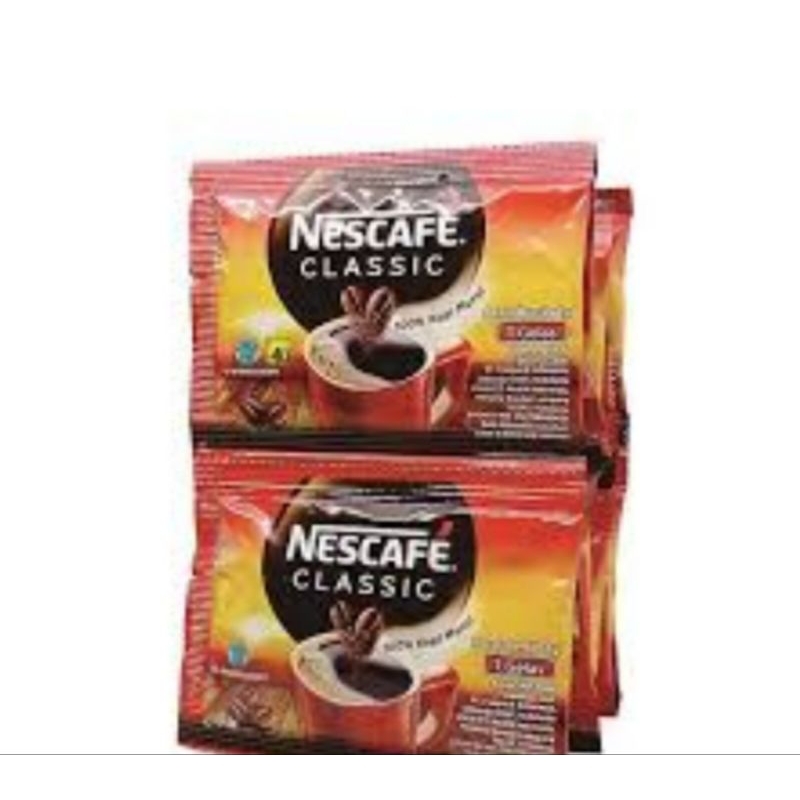 

nescafe classic 2grm 1renceng isi 10pcs