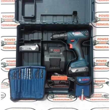 Bor Baterai GSB 180 Li BOSCH Impact 18V Bor Cordless GSB180Li 18 V