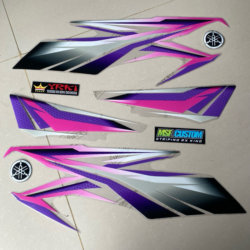 Striping Custom Rx King || Striping Rx King Transparan