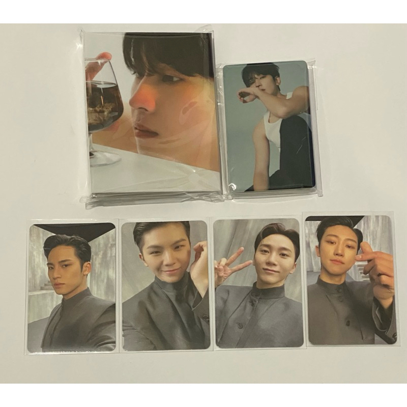 seventeen binder wonwoo mingyu seungkwan the8 woozi photocard