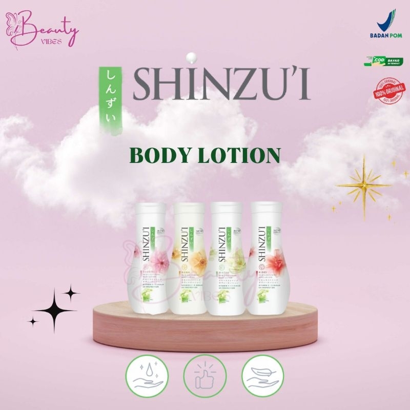 VB - Shinzui Skin Lightening Hand & Body Lotion with Vitamin C + E Serum All Varian - Perawatan Penc