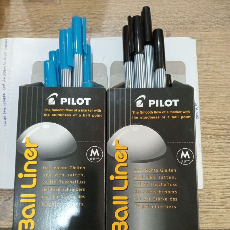 

Pulpen Balliner Pilot Ball Liner BL-05 0.8mm / SATUAN