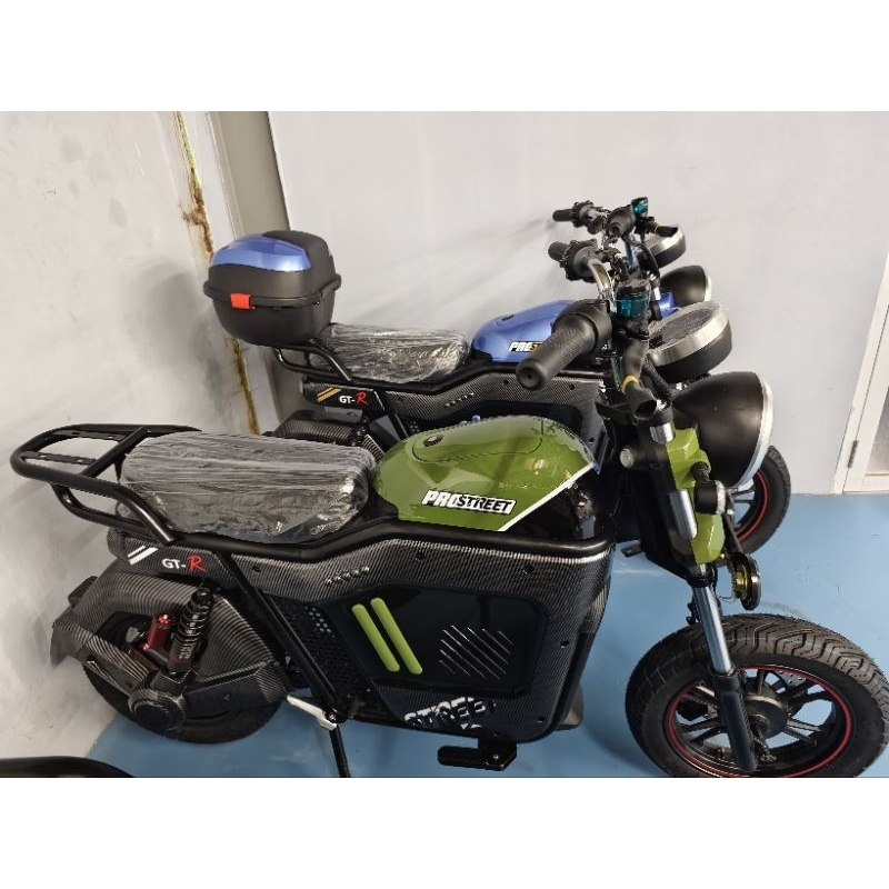 SEPEDA LISTRIK MODEL MOTOR TOURING PROSTREET MURAH BUKAN GODA MONKEY MECHA ORIGINAL