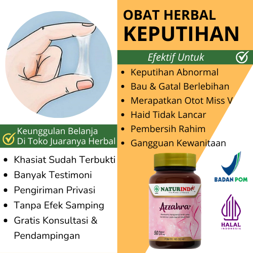 Obat Keputihan Abnormal Gatal dan Becek Bau Amis Tak Sedap Miss V Kewanitaan Paling Ampuh Herbal Pen