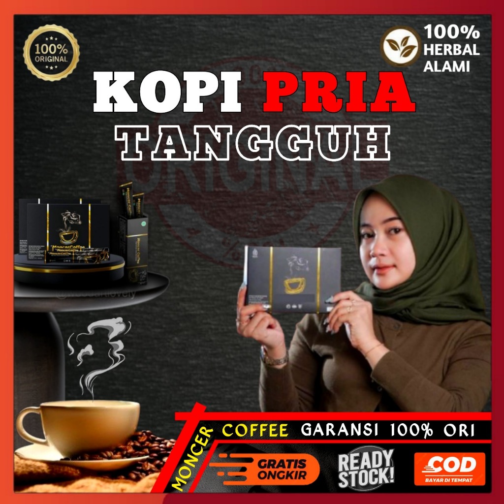

CoffeeMonceerr ORIGINAL Kopi Penambah Stamina Pria Perkasa Kuat Tahan Lama Tanpa Efek Samping BPOM