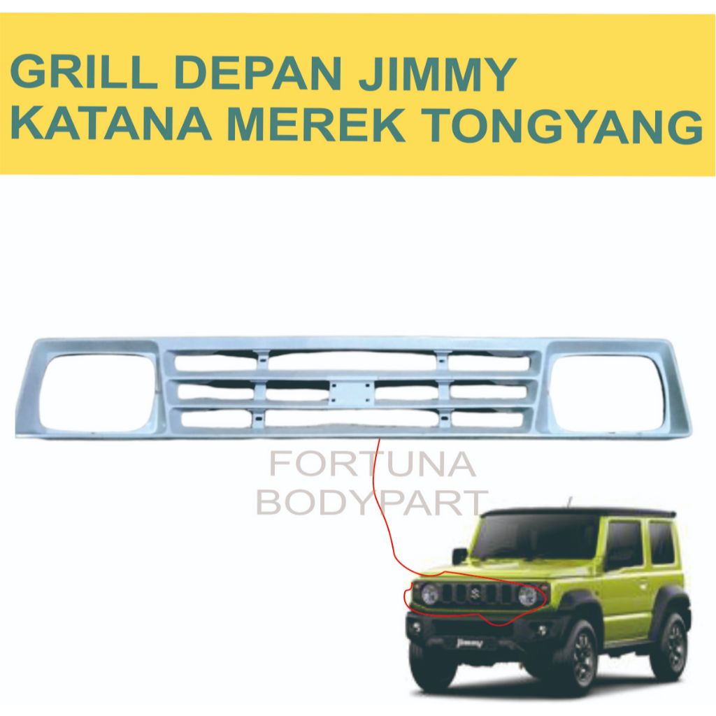 GRILL DEPAN JIMMY KATANA MEREK TONGYANG